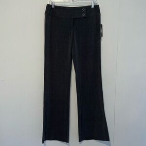 NWT Joe Benbasset Charlotte Women’s Junior Gray Flared Slacks X6